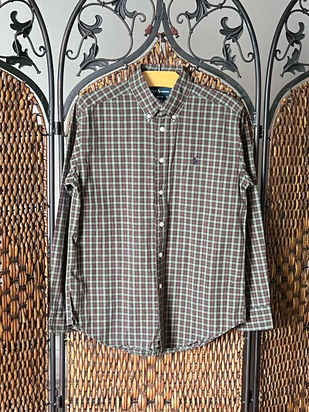 M 12/14 Ralph Lauren Button Down